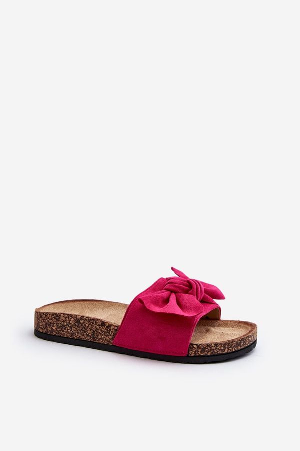 PS1 PS1 Women's Pink Bow Slippers Ezephira