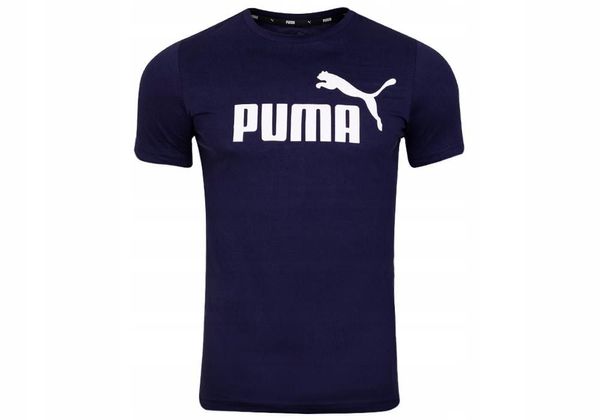 Puma Puma Man's T-Shirt 58666606 Navy Blue