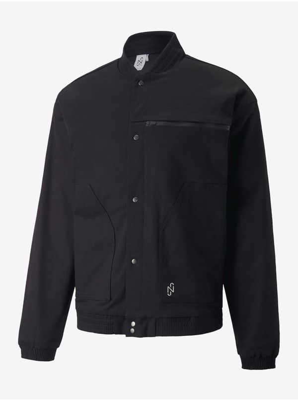 Puma Puma x NJR Men's Black Bomber Jacket - Men