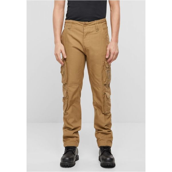 Brandit Pure Slim Fit Trousers Beige