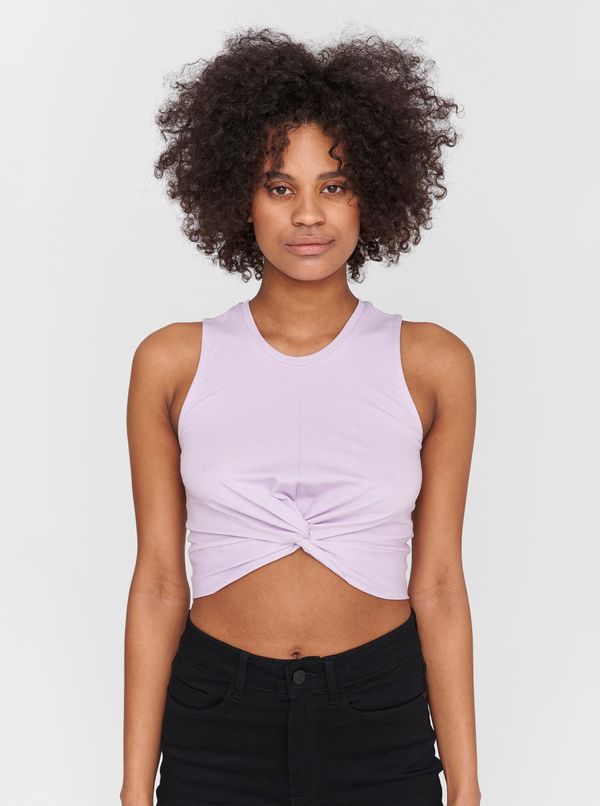 Noisy May Purple crop top Noisy May Twiggi - Women's