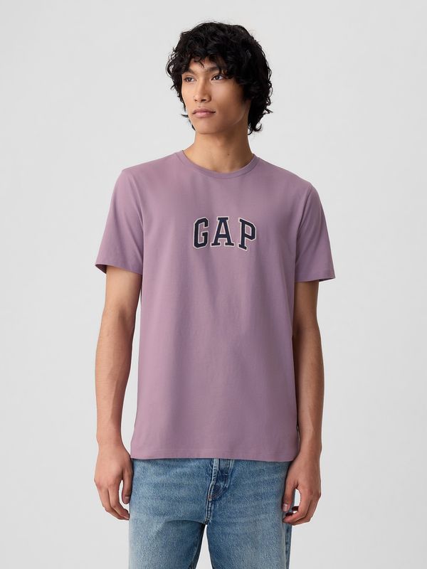 GAP Purple men's T-shirt with GAP logo