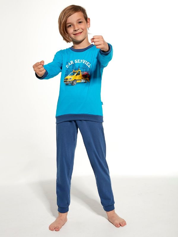 Cornette Pyjamas Cornette Kids Boy 477/130 Car Service 86-128 turquoise