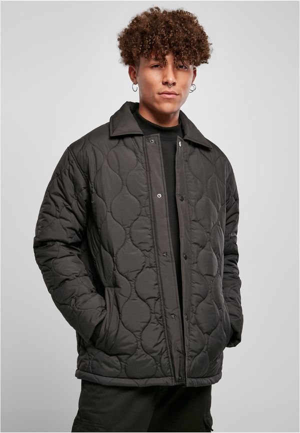 Urban Classics Quilted trainer's jacket black