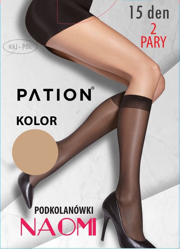Raj-Pol Raj-Pol Woman's Knee Socks Pation Naomi 15 DEN Daino