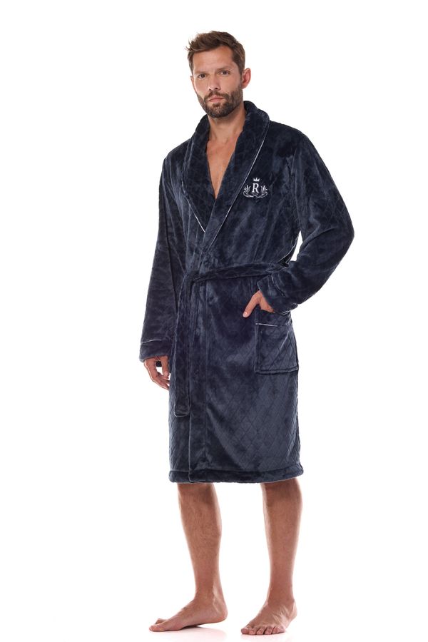 L&L Ready Long Graphite Graphite Graphite Bathrobe