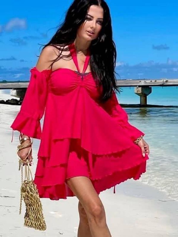 By o la la Red dress By o la la axp0747. R24