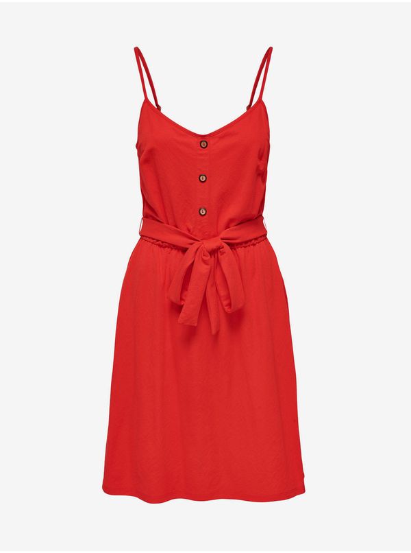 Only Red Dress ONLY Julla - Women