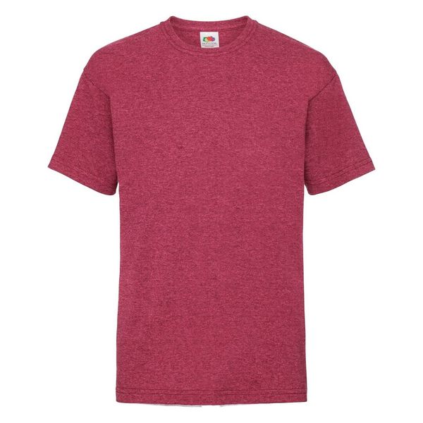 Fruit of the Loom Red Fruit of the Loom Cotton T-shirt