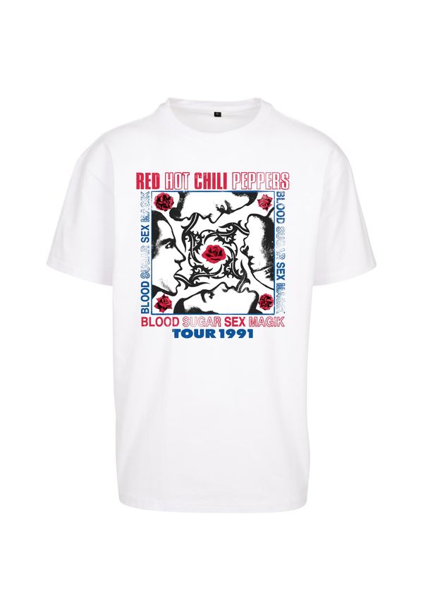 Mister Tee Red Hot Chilli Peppers Oversize T-Shirt White