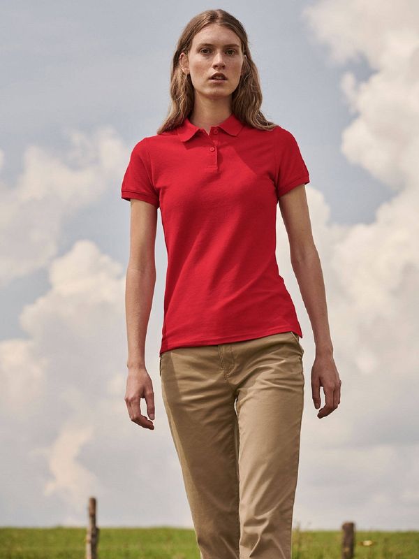 Fruit of the Loom Red Polo Shirt 65/35 Polo Fruit of the Loom