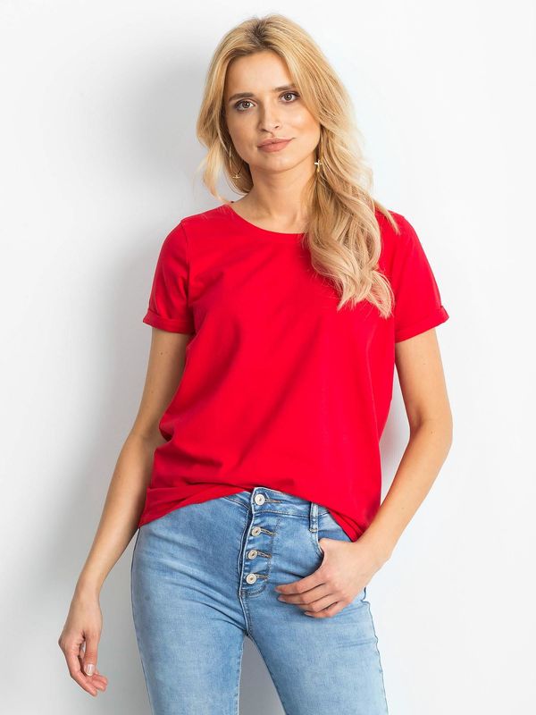 Fashionhunters Red transforming T-shirt