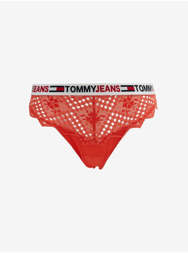 Tommy Hilfiger Red Women's Lace Panties Tommy Jeans - Women