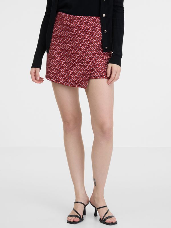 Orsay Red Women's Patterned Skirt/Shorts ORSAY - Ladies