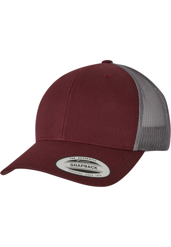 Flexfit Retro Trucker 2-Tone maroon/grey