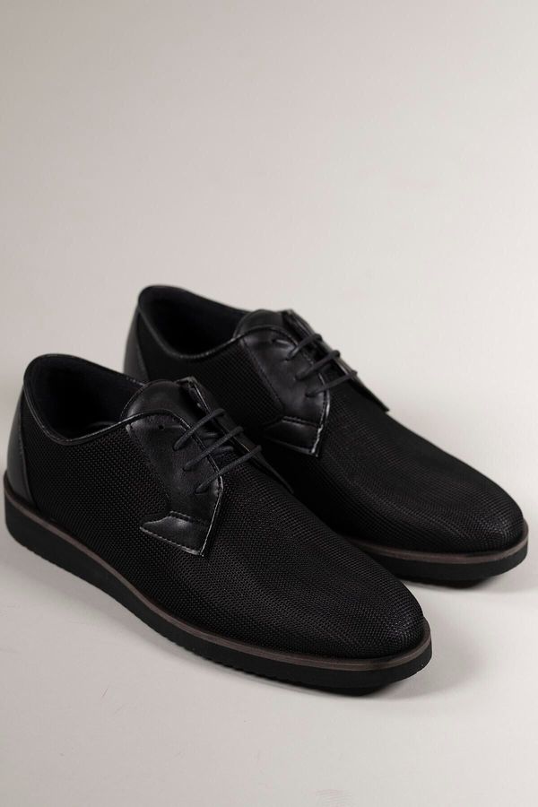 Riccon Riccon Black Men's Casual Shoes 0012232