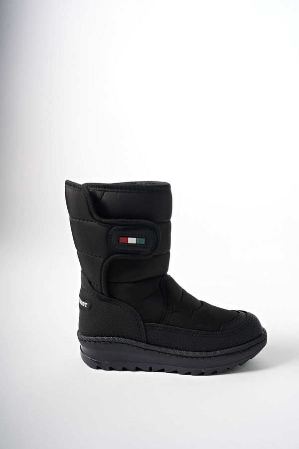 Riccon Riccon Ealgeth Kids Velcro Snow Boots 001290 Black