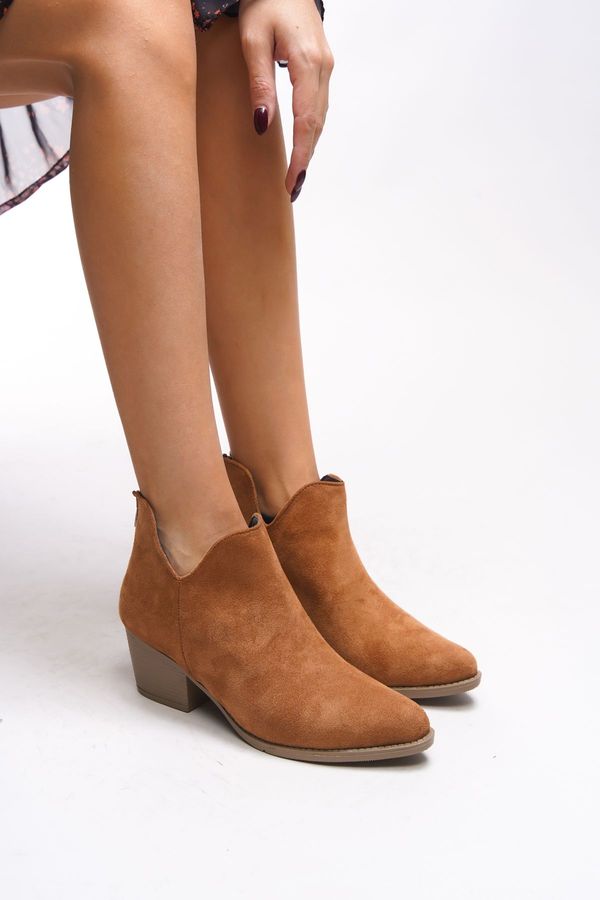 Riccon Riccon Ghimzekh Women's Boots 00125030 Tan Suede