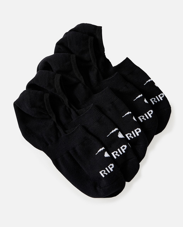 Rip Curl Rip Curl Socks INVISI SOCK 5-PK Black