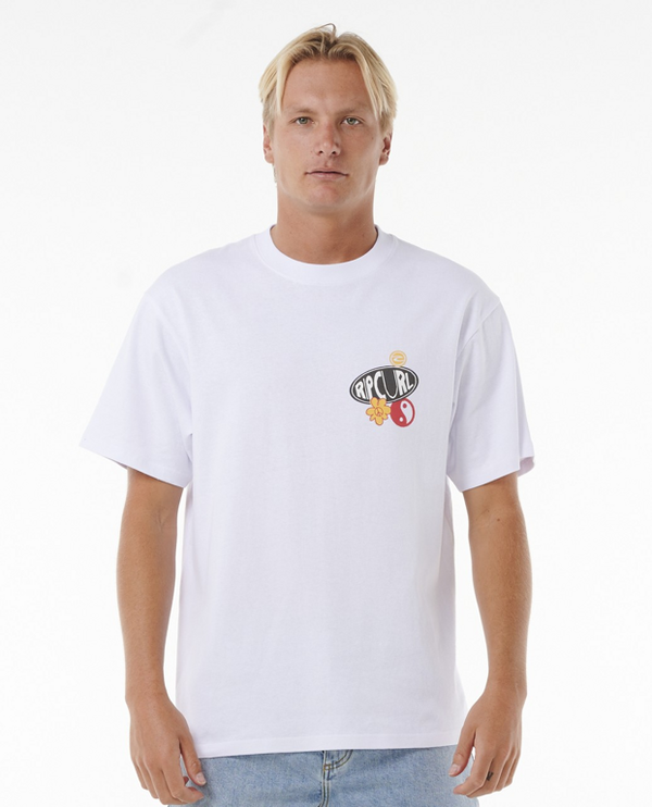 Rip Curl Rip Curl SUN BUZZED TEE White T-shirt