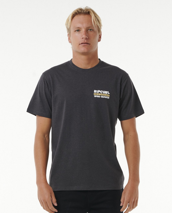 Rip Curl Rip Curl SURFER DUDE TEE Washed Black T-shirt