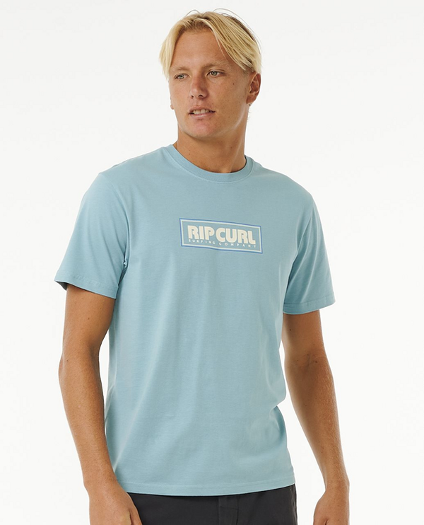 Rip Curl Rip Curl T-Shirt BIG MUMMA ICON TEE Blue/Grey