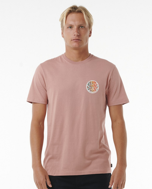 Rip Curl Rip Curl T-shirt WETTIE PASSAGE ICON TEE Mushroom