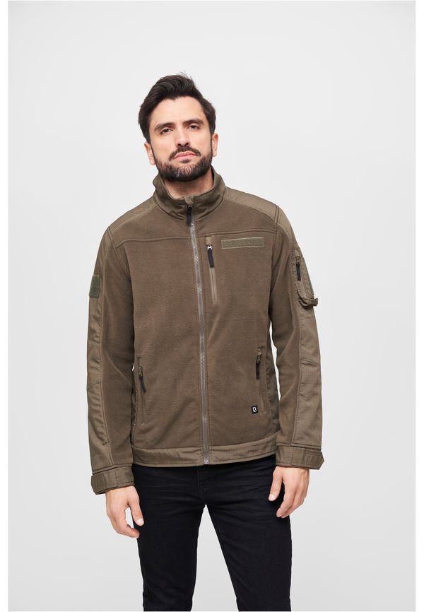 Brandit Ripstop Fleece Jacket Olive