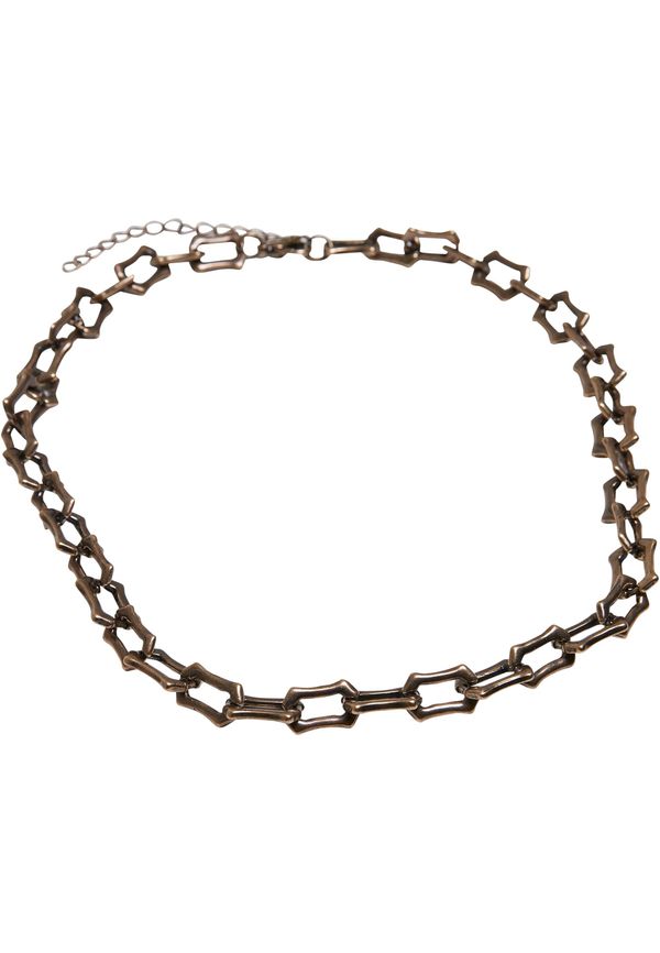 Urban Classics Accessoires Robust chain necklace made of antique brass
