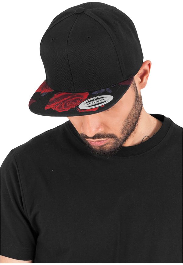 Flexfit Rose Snapback blk/red