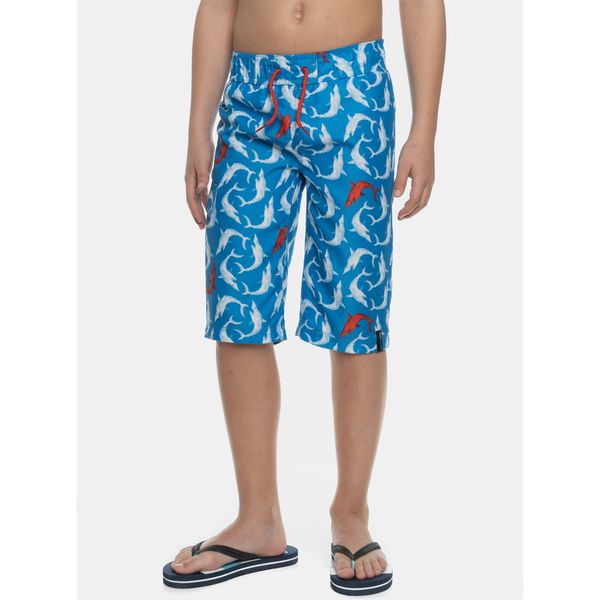 SAM73 SAM73 Blue Boys Patterned Swimwear SAM 73 - Boys