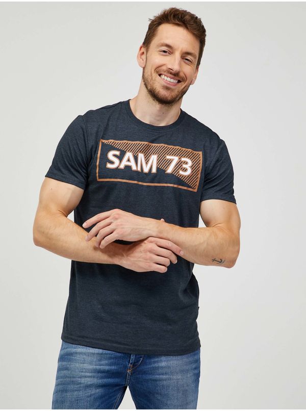 SAM73 SAM73 Dark gray Man T-Shirt SAM 73 Fenri - Men