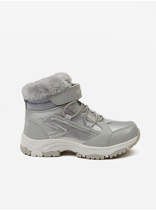 SAM73 SAM73 Girls' Insulated Winter Ankle Boots in Silver SAM 73 Dis - Girls