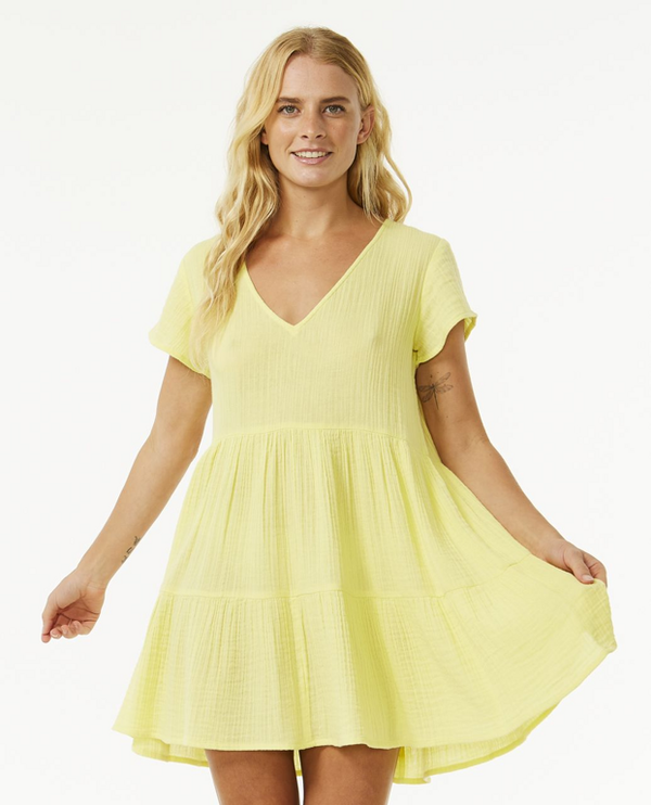 Rip Curl Šaty Rip Curl PREMIUM SURF DRESS Bright Yellow