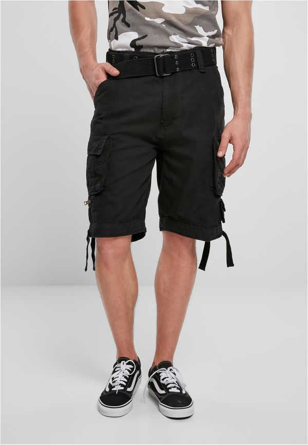 Brandit Savage Vintage Cargo Shorts Black