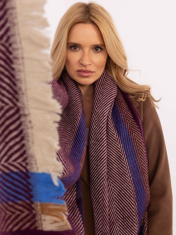 Factory Price Scarf-AT-SZ-18301.19-burgundy