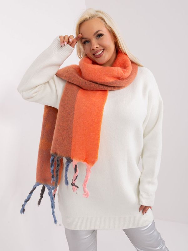Wool Fashion Italia Scarf-AT-SZ-2316.01P-orange