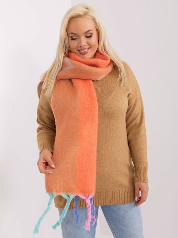 Wool Fashion Italia Scarf-AT-SZ-2316.44P-orange