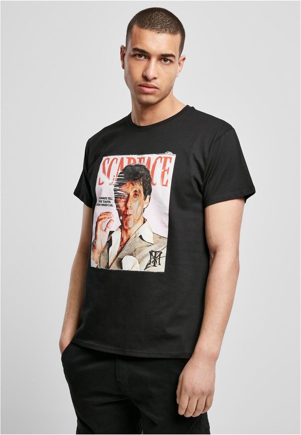 Merchcode Scarface Magazine Cover Tee Black