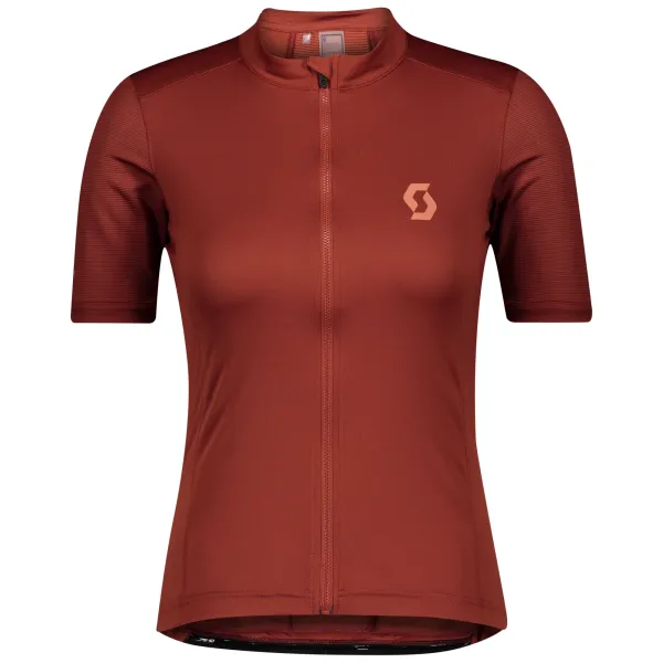 Scott Scott Endurance 10 S/Sl Rust Red/Brick Red Women's Cycling Jersey