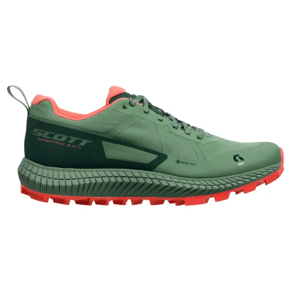 Scott Scott Supertrac 3 GTX Frost Green/Coral Pink Women's Running Shoes