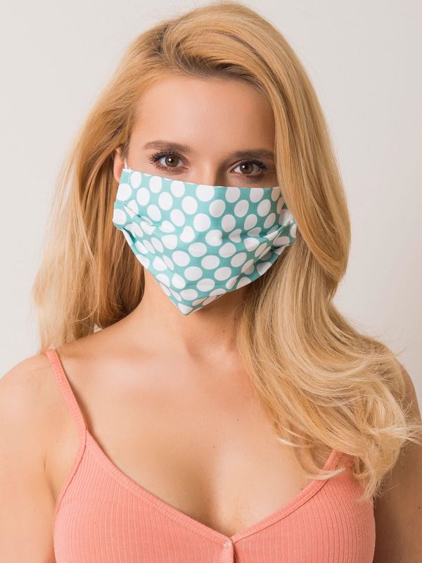 Fashionhunters Sea protection mask with polka dots