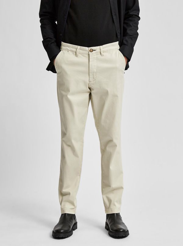 Selected Homme Selected Homme Miles Cream Chino Pants - Men