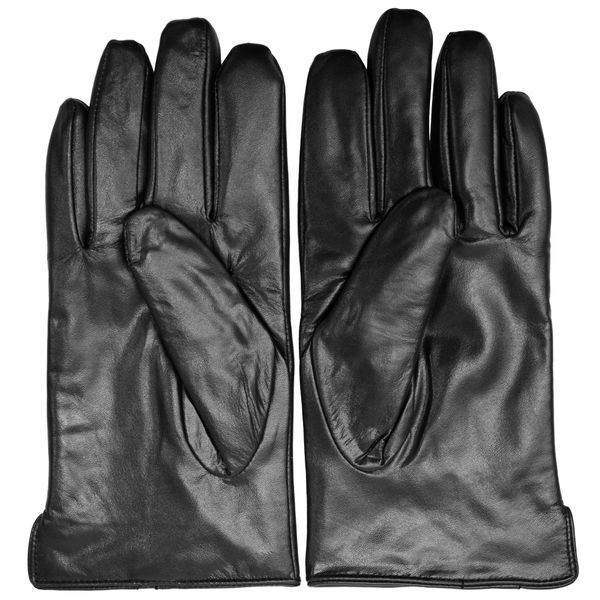 Semiline Semiline Man's Men's Leather Gloves P8259