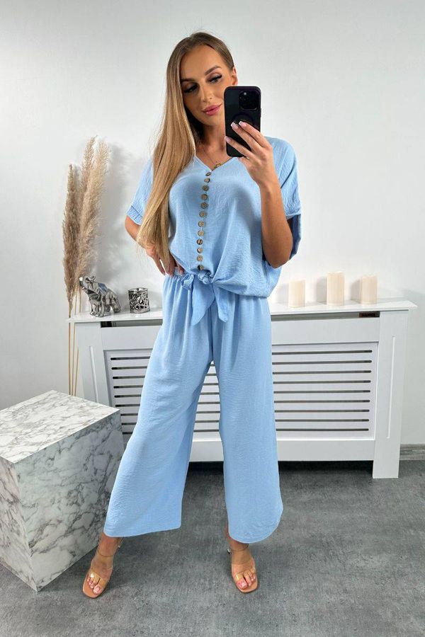 Kesi Set of blouses with blue trousers