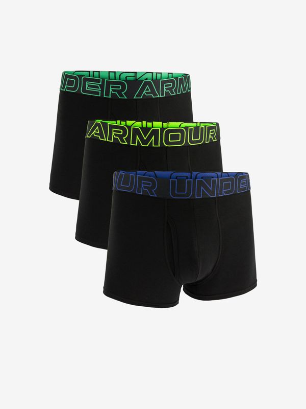 Under Armour Set of three Under Armour M UA Perf Cotton 3in boxer shorts