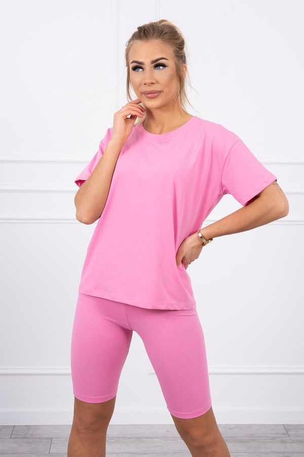 Kesi Set of top+leggings light pink