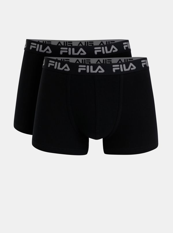 Fila Set of two black boxers FILA