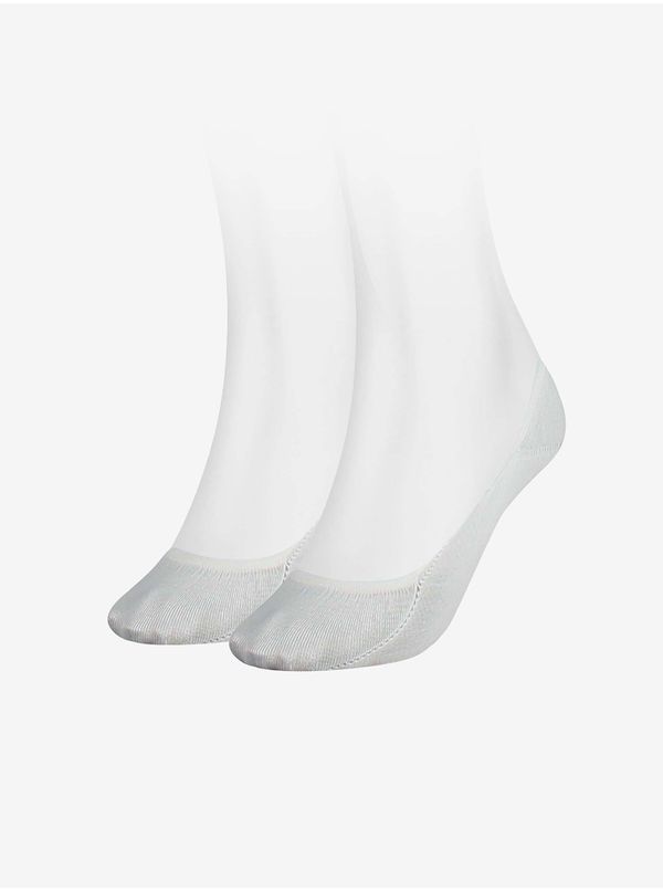 Tommy Hilfiger Set of two pairs of women's socks in white Tommy Hilfiger Underwe - Ladies