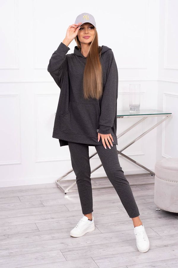 Kesi Set with graphite sweatshirt